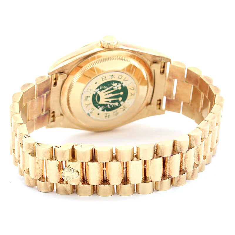 【中古】ROLEX OYSTER PERPETUAL DAY-DATE 36 ロレックス オイスターパーペチュアル デイデイト 36 18238LE