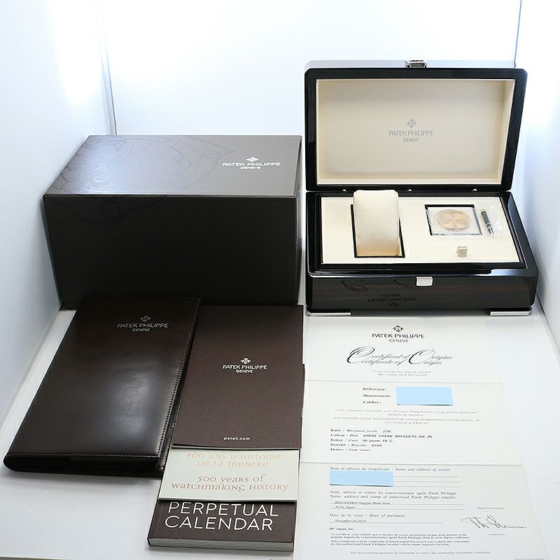 【中古】PATEK PHILIPPE GRAND COMPLICATIONS PERPETUAL CALENDAR パテック・フィリップ グランド・コンプリケーション 永久カレンダー / パーペチュアルカレンダー 5940J-001