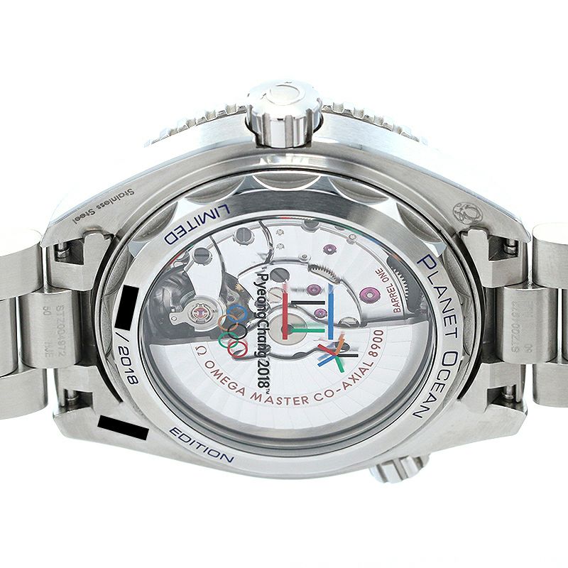 【中古】OMEGA SEAMASTER PLANET OCEAN 600M 43.5MM PYEONGCHANG 2018 LIMITED オメガ シーマスター プラネットオーシャン 600M 43.5MM ピョンチャン 2018 リミテッド 522.32.44.21.03.001