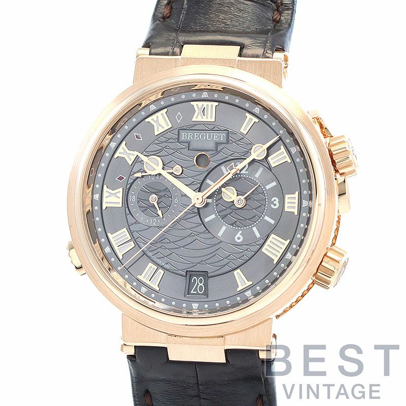 【中古】BREGUET MARINE ALARME MUSICALE 5547 ブレゲ マリーン アラーム ミュージカル 5547 5547BR/G3/9ZU (G5547BRG39ZU)
