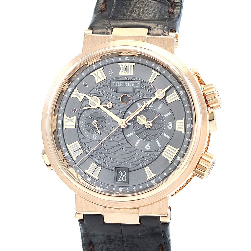【中古】BREGUET MARINE ALARME MUSICALE 5547 ブレゲ マリーン アラーム ミュージカル 5547 5547BR/G3/9ZU (G5547BRG39ZU)