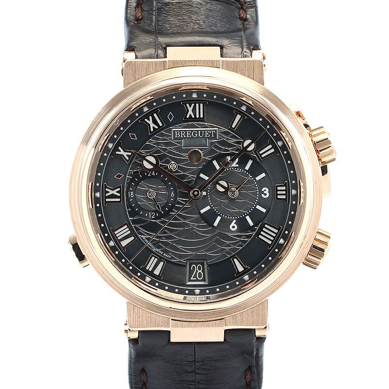 【中古】BREGUET MARINE ALARME MUSICALE 5547 ブレゲ マリーン アラーム ミュージカル 5547 5547BR/G3/9ZU (G5547BRG39ZU)
