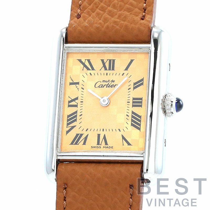 【中古】CARTIER MUST TANK SMALL MODEL 2003 CHRISTMAS LIMITED カルティエ マストタンク SM 2003年クリスマス限定 W1017654