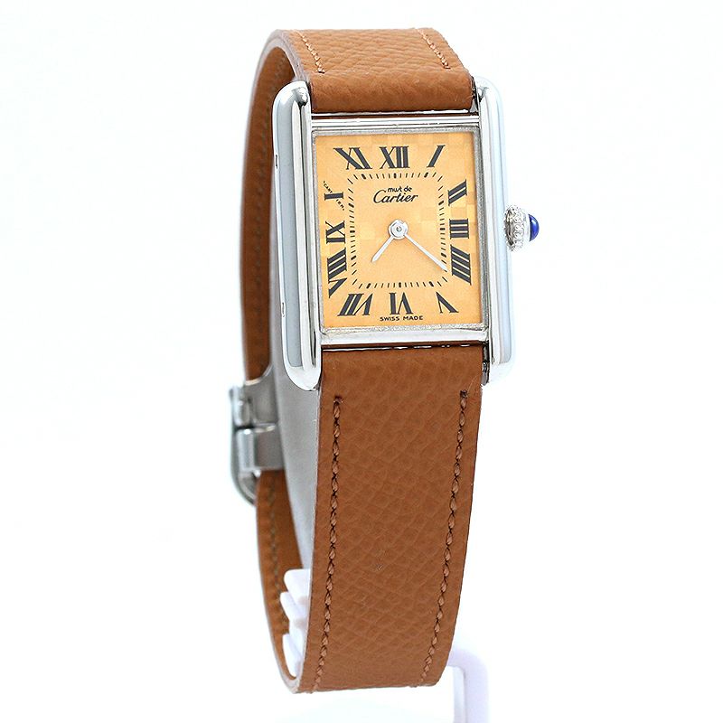 【中古】CARTIER MUST TANK SMALL MODEL 2003 CHRISTMAS LIMITED カルティエ マストタンク SM 2003年クリスマス限定 W1017654