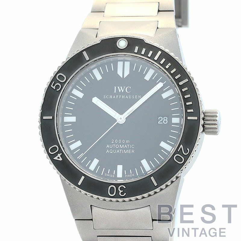 【中古】IWC GST AQUATIMER アイ・ダブリュー・シー GST アクアタイマー IW353601 (3536-001)