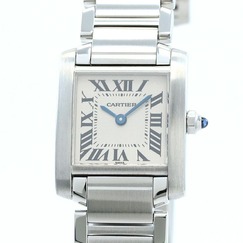 【中古】CARTIER TANK FRANCAISE SMALL MODEL カルティエ タンク フランセーズ SM W51008Q3