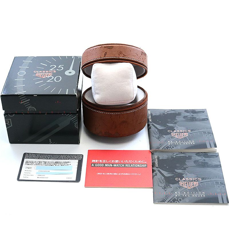 【中古】TAG HEUER CARRERA CHRONOGRAPH CLASSIC 1964 RE-EDITION タグ・ホイヤー カレラ クラシック クロノグラフ 1964 リ・エディション CS3113.BC0726