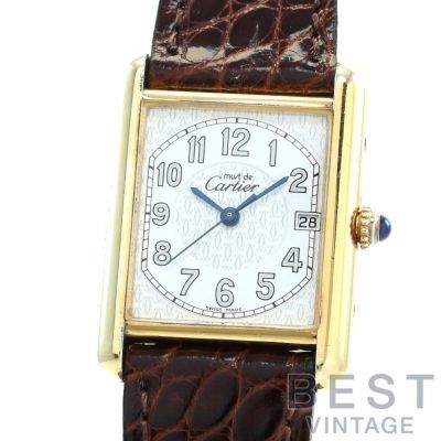 Cartier 腕時計 クォーツ ブラウン　中古品 楽天市場】【極美品】 カルティエ W1556360 トーチュ ピンクゴールド