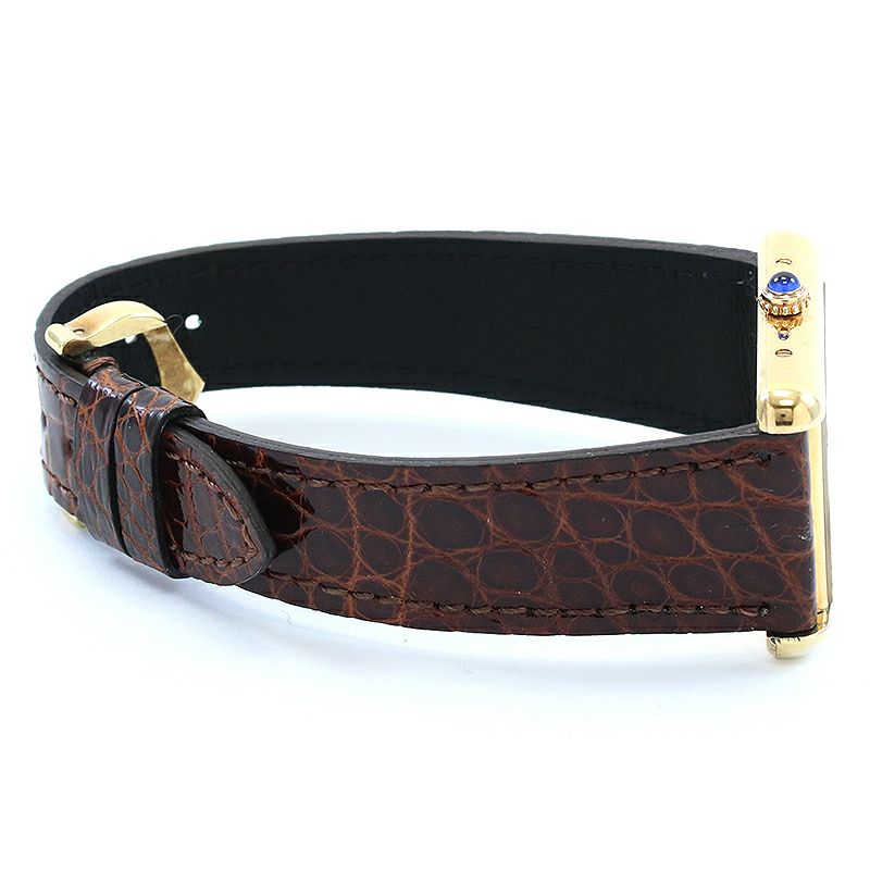 【中古】CARTIER MUST TANK LARGE MODEL JUMBO VERMEIL カルティエ マスト タンク LM ジャンボ ヴェルメイユ W1013954