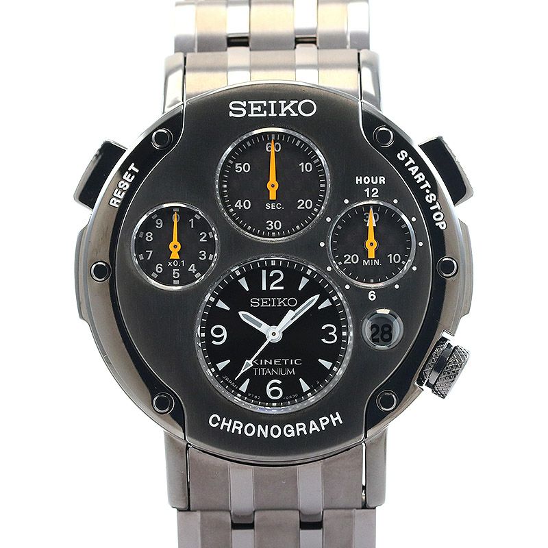 中古】SEIKO KINETIC CHRONOGRAPH 2nd MODEL セイコー キネティック