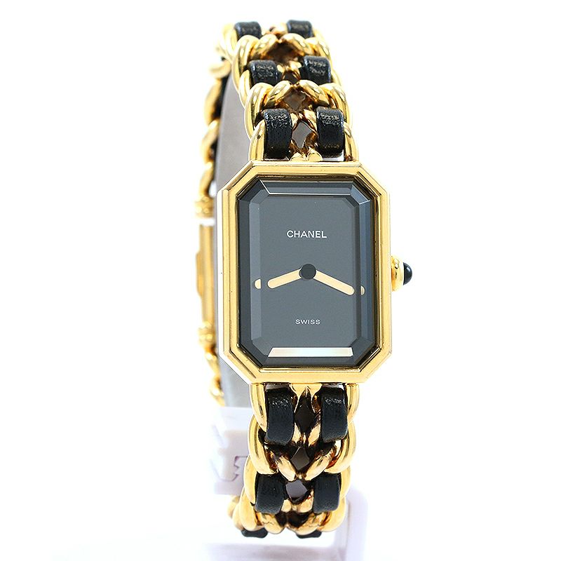 中古】CHANEL PREMIERE BRACELET SIZE MEDIUM シャネル プルミエール M