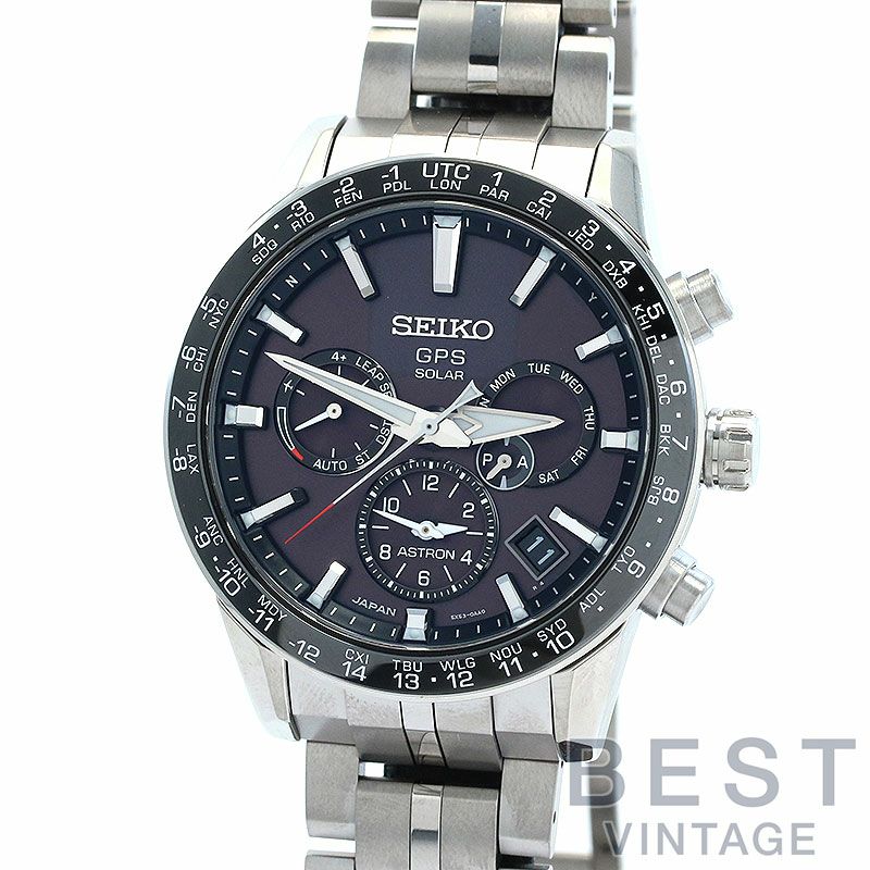 中古】SEIKO ASTRON 5X SERIES DUAL TIME セイコー アストロン 5X