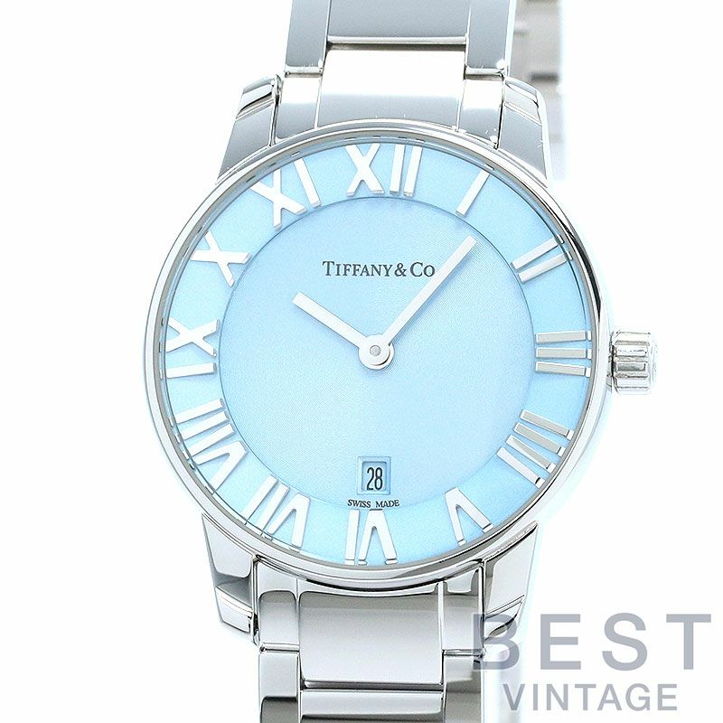中古】TIFFANY & CO. ATLAS 2 HAND 29MM ティファニー アトラス 2