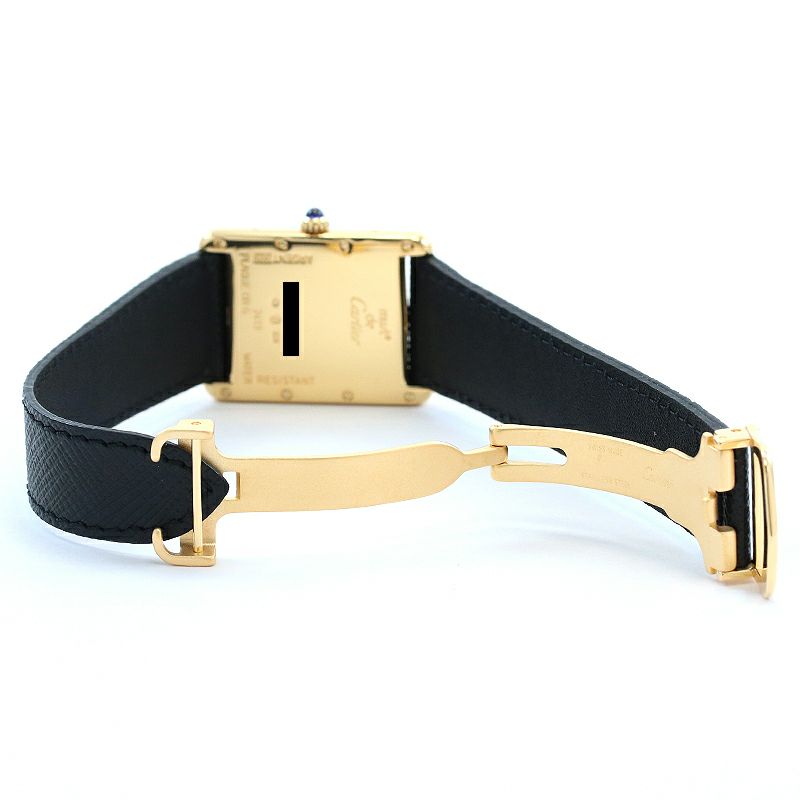 中古】CARTIER MUST TANK LARGE MODEL JUMBO VERMEIL カルティエ