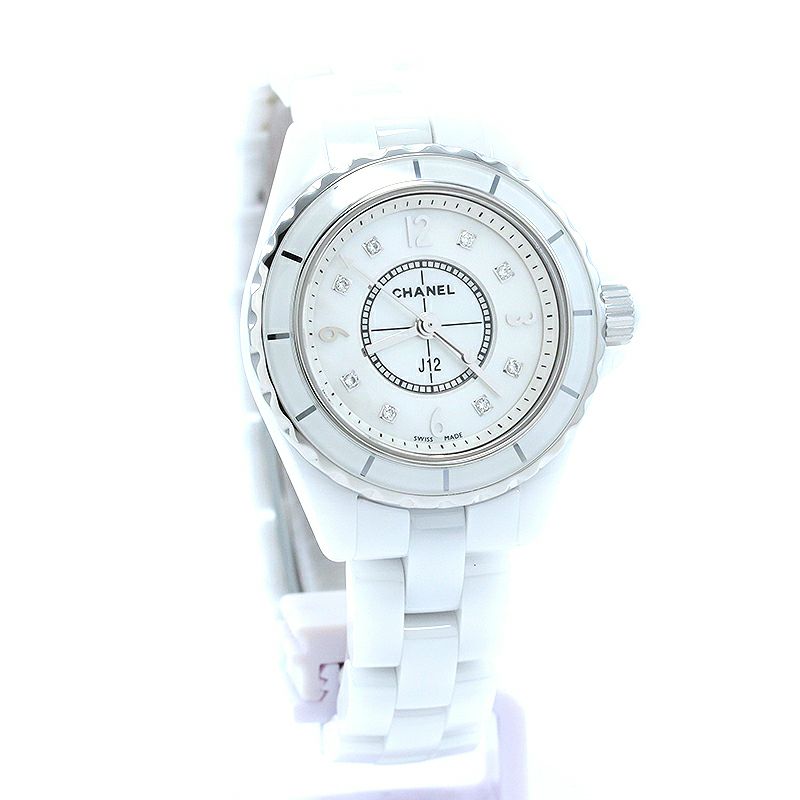 中古】CHANEL J12 WHITE CERAMIC 29MM シャネル J12 ホワイト