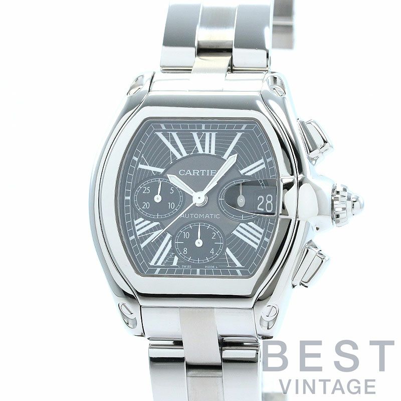 中古】CARTIER ROADSTER DE CARTIER EXTRA-LARGE MODEL CHRONOGRAPH